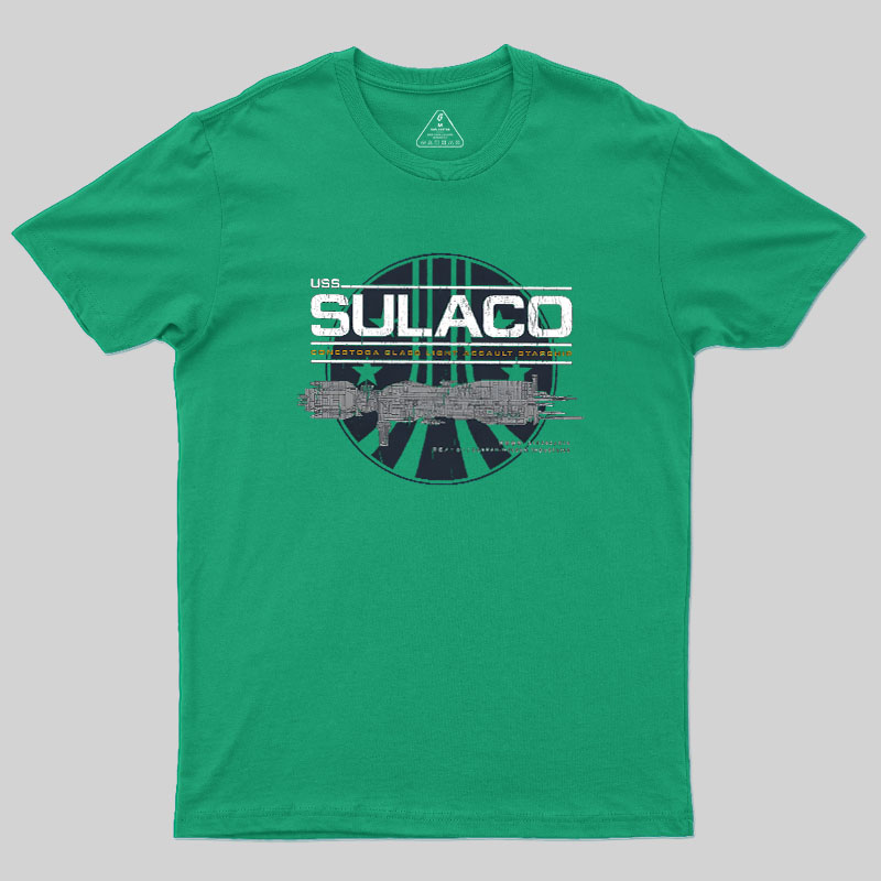 USS Sulaco Aliens Geek T-Shirt