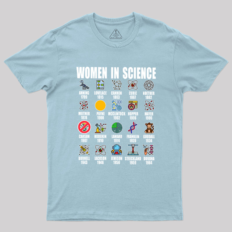 Women in Science Geek T-Shirt