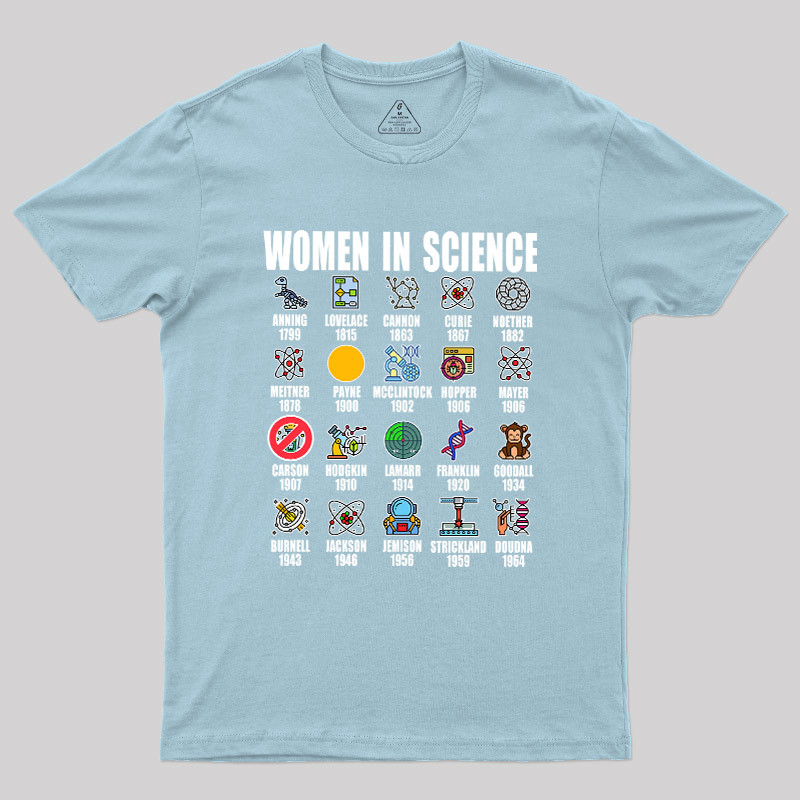 Women in Science Geek T-Shirt