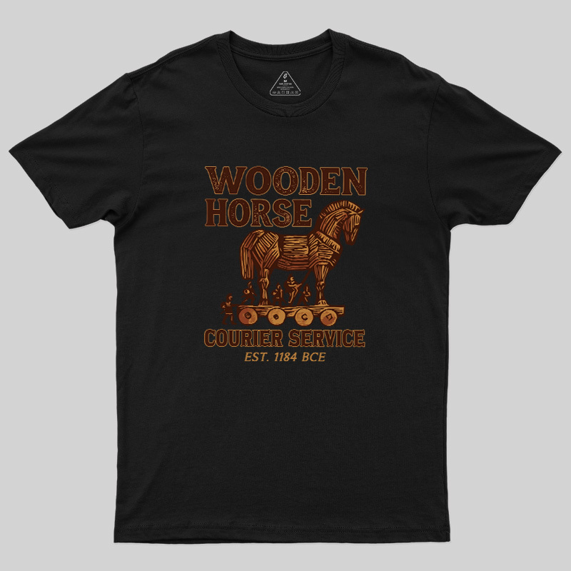 Trojan Courier Geek T-Shirt