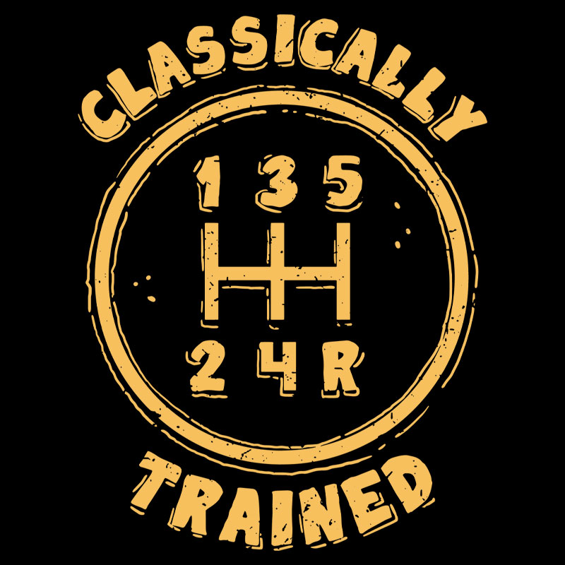 Classically Trained 915 Vintage Geek T-Shirt