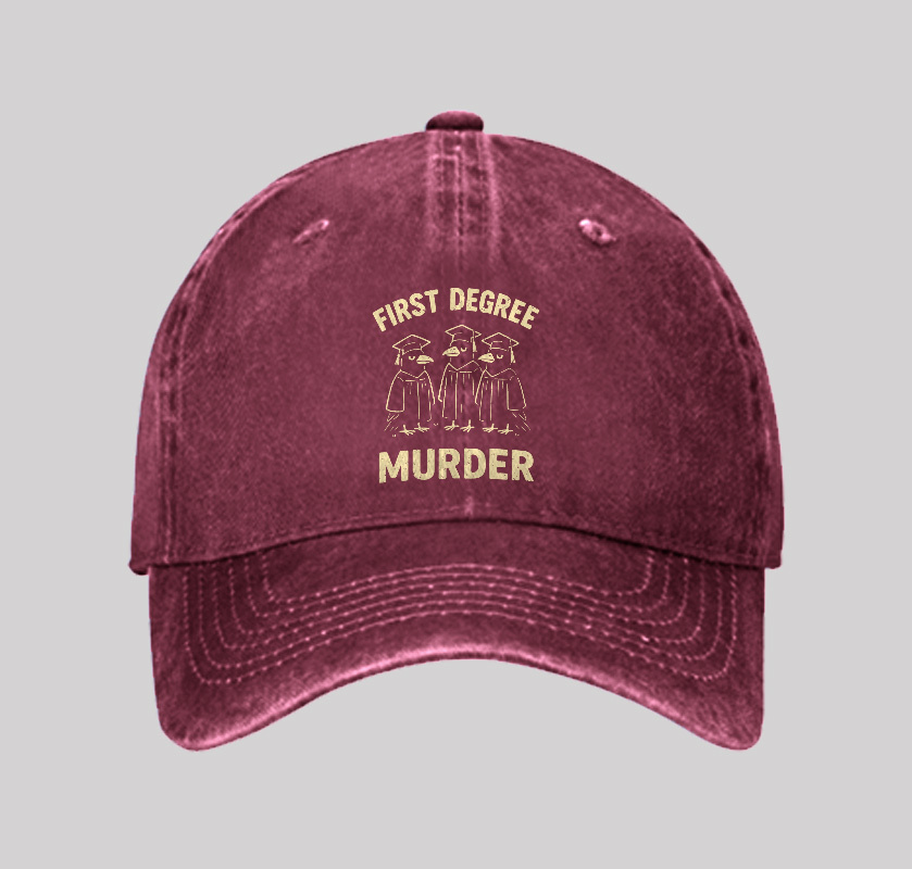 First Degree Washed Vintage Baseball Cap
