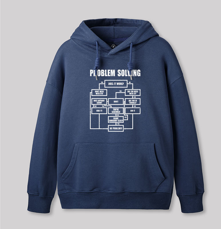 Men Problem Solving Geek Hoodie