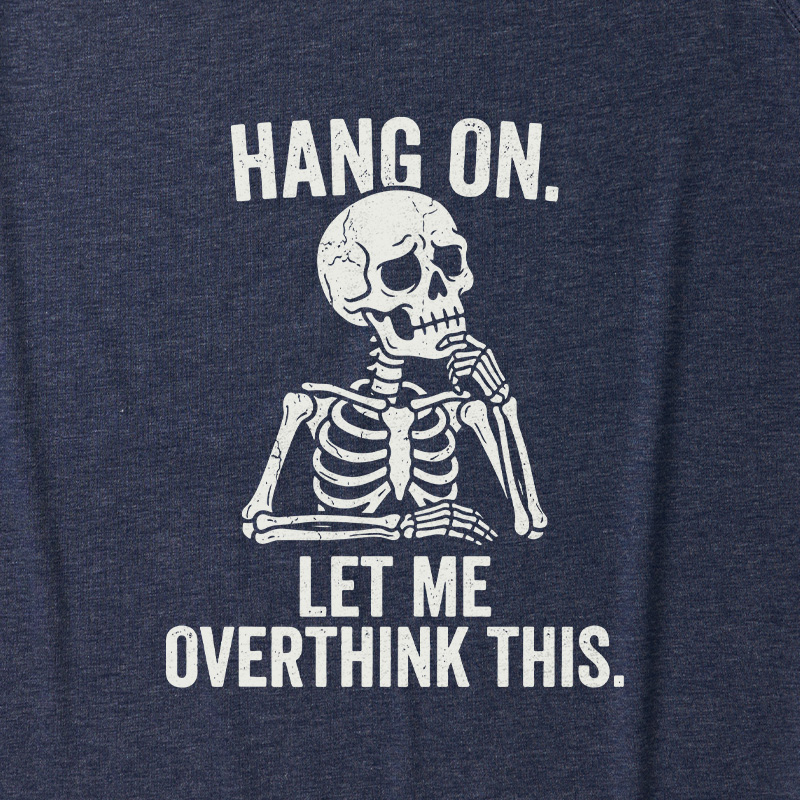 Hang On, Let Me Overthink This Ultra Soft Heather Tank