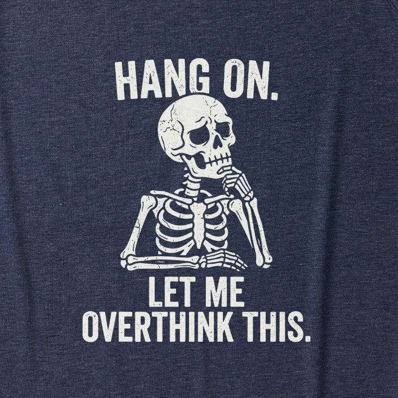 Hang On, Let Me Overthink This Ultra Soft Heather Tank