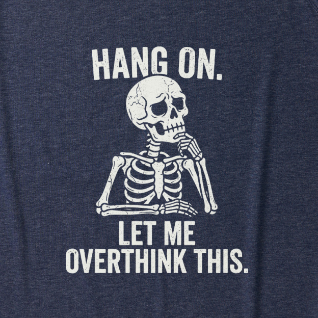 Hang On, Let Me Overthink This Ultra Soft Heather Tank