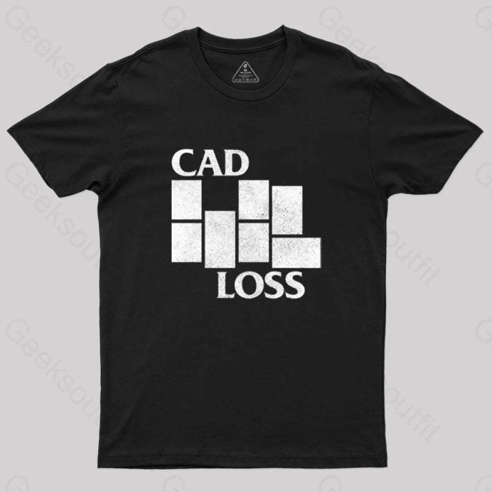 Cad Loss T-Shirt Black / S