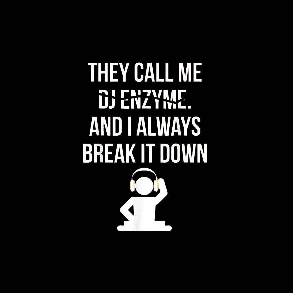 Call Me Dj Enzym Nerd T-Shirt