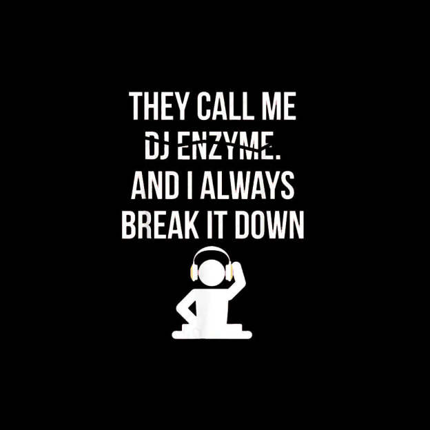 Call Me Dj Enzym Nerd T-Shirt