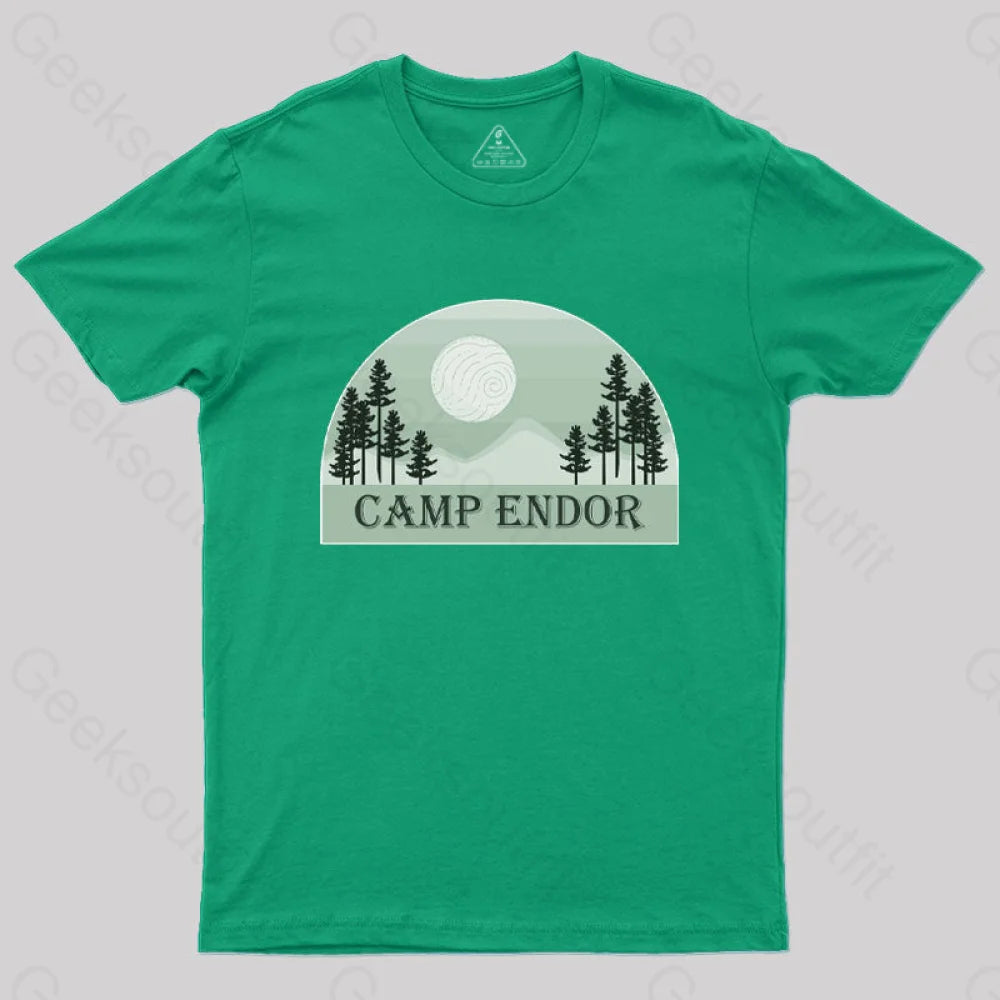 Camp Endor T-Shirt Green / S
