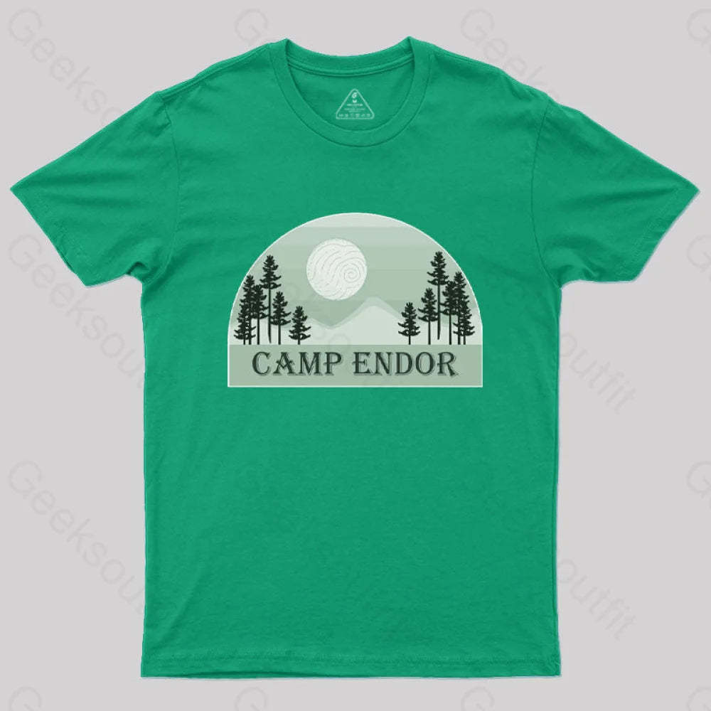 Camp Endor T-Shirt Green / S