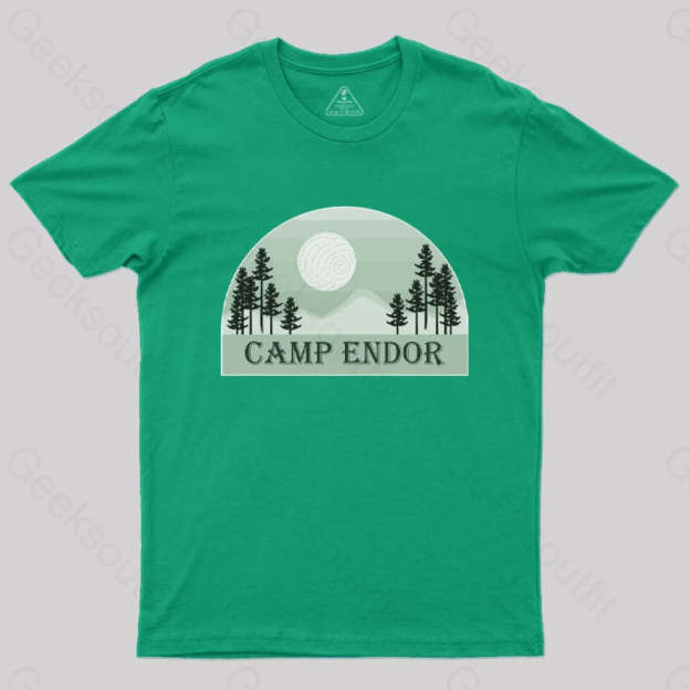 Camp Endor T-Shirt Green / S