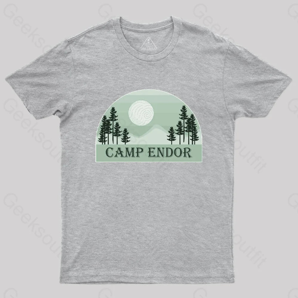 Camp Endor T-Shirt Grey / S