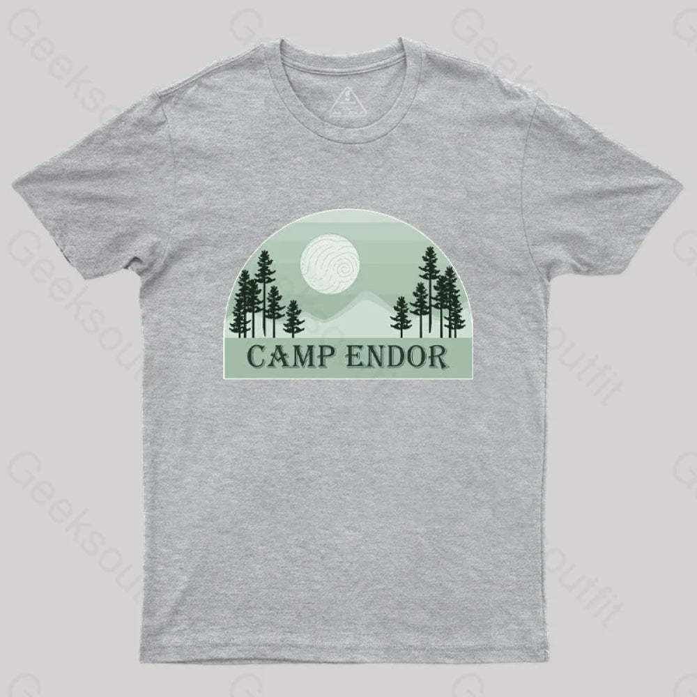 Camp Endor T-Shirt Grey / S