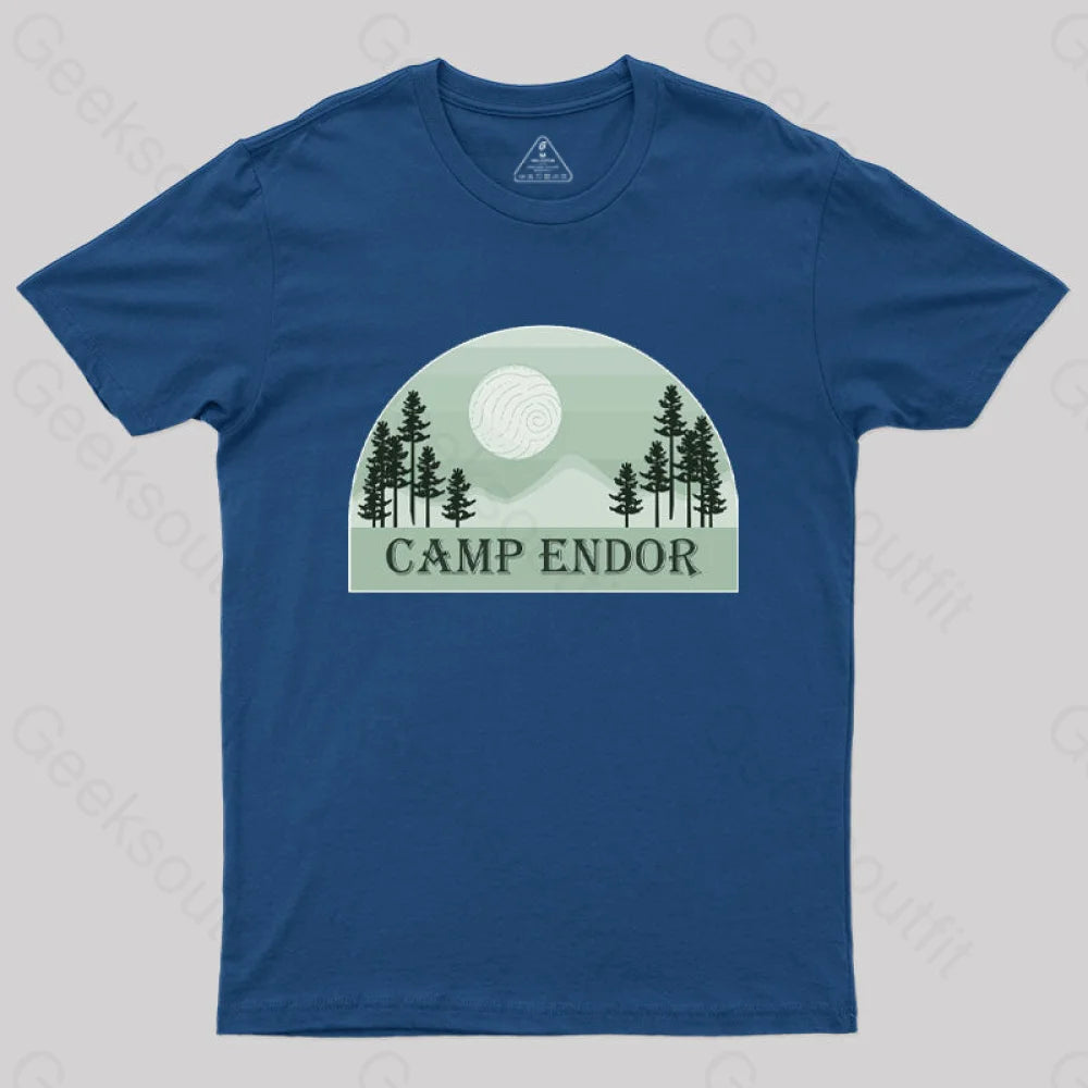 Camp Endor T-Shirt Navy / S