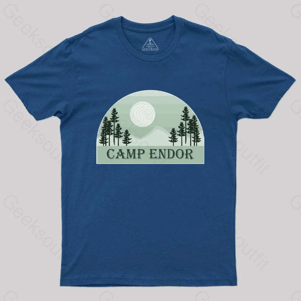 Camp Endor T-Shirt Navy / S