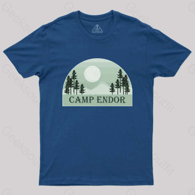 Camp Endor T-Shirt Navy / S