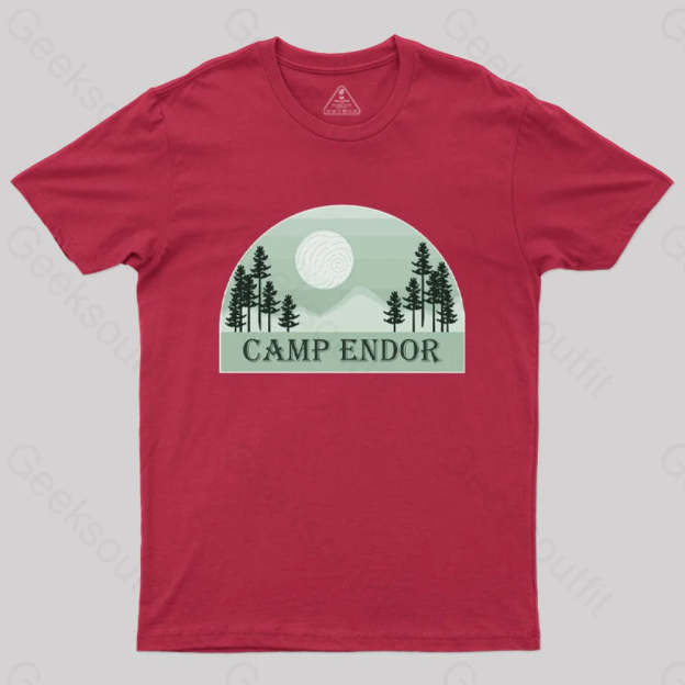 Camp Endor T-Shirt Red / S