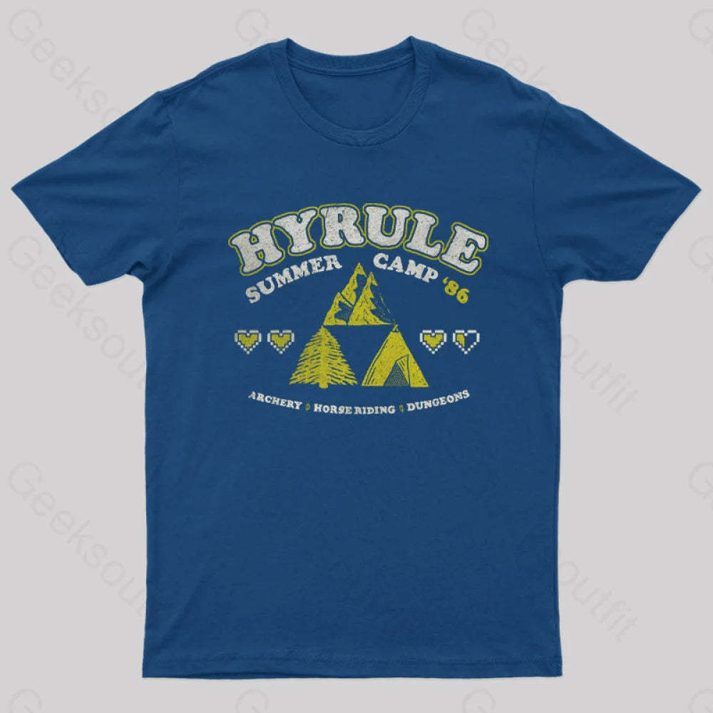 Camp Hyrule Geek T-Shirt Navy / S