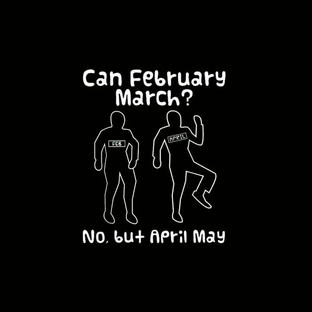 Can February March Nerd T-Shirt