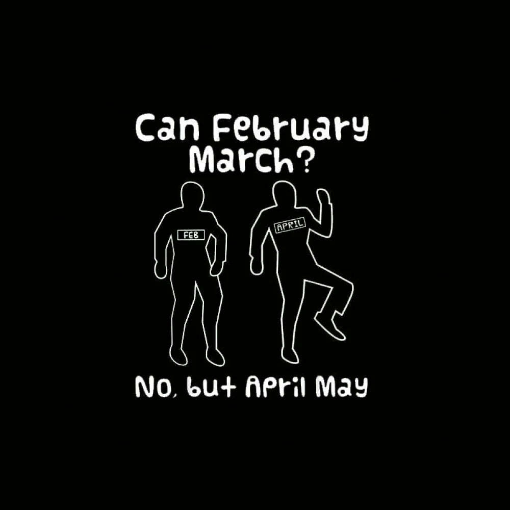 Can February March Nerd T-Shirt