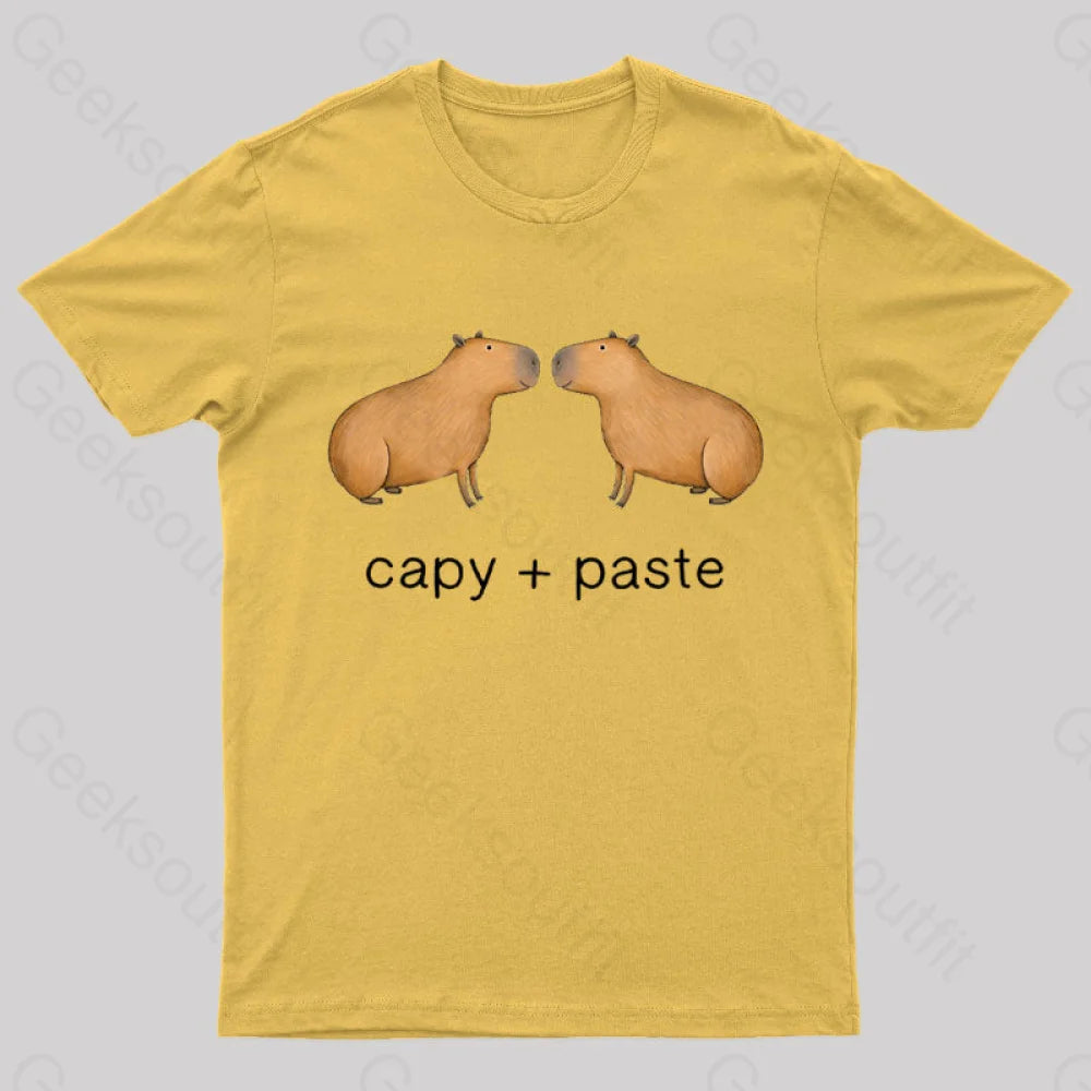 Capy Paste Geek T-Shirt