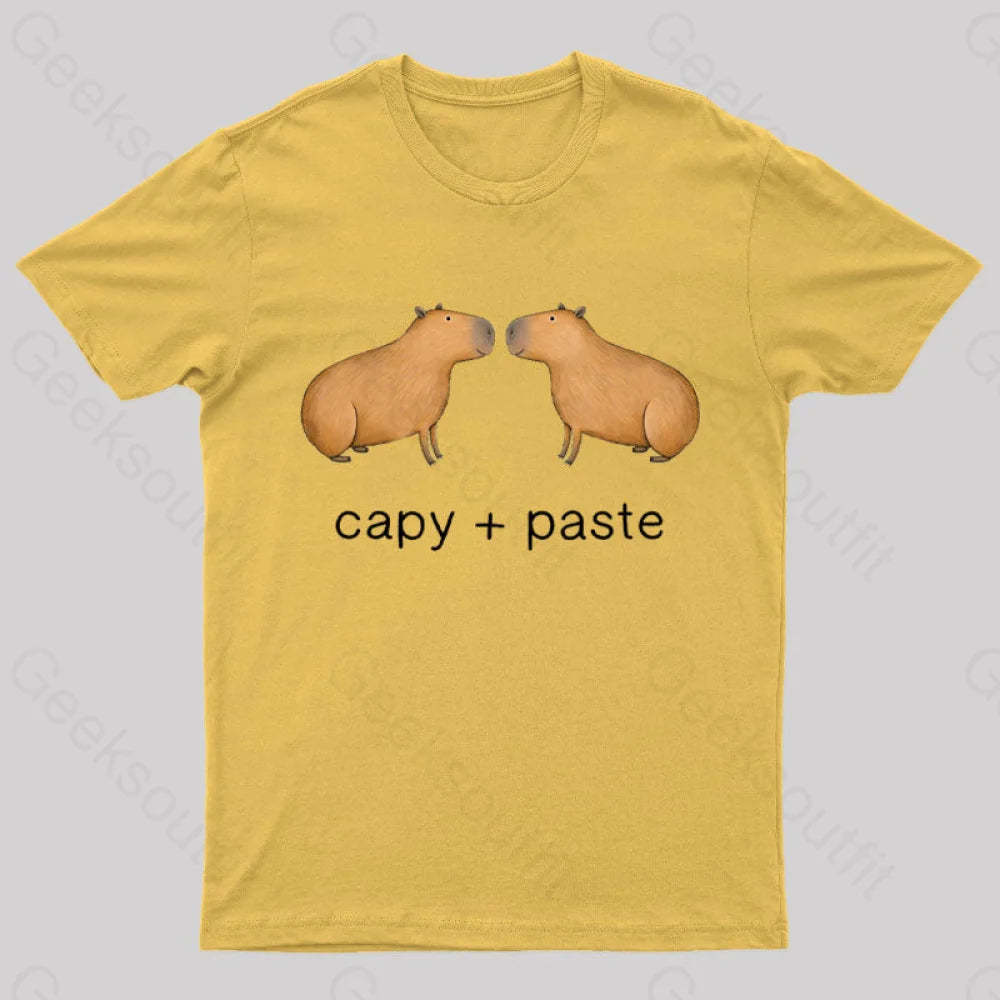 Capy Paste Geek T-Shirt