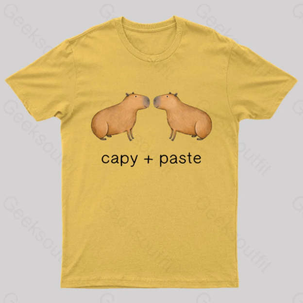 Capy Paste Geek T-Shirt