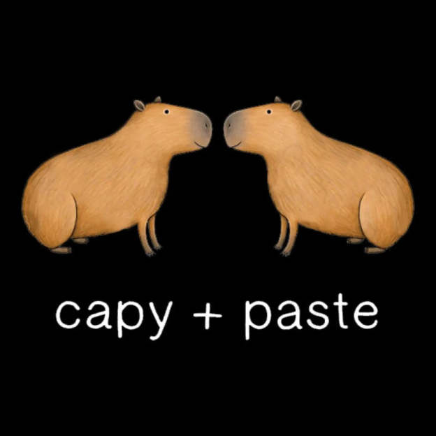 Capy Paste Geek T-Shirt