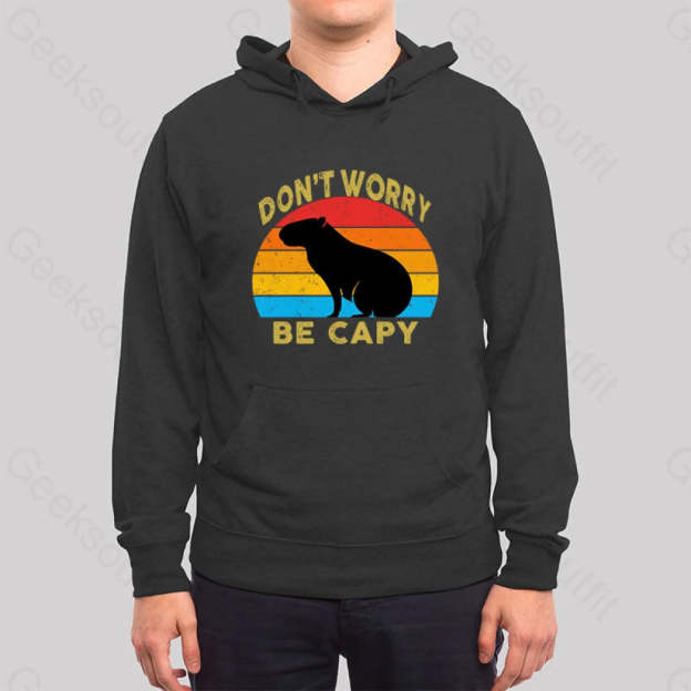 Capybara Don¡¯t Worry Hoodie