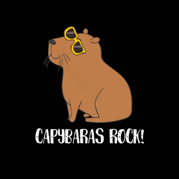 Capybaras Rock! T-Shirt