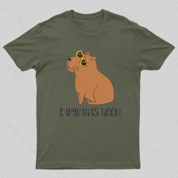 Capybaras Rock! T-Shirt