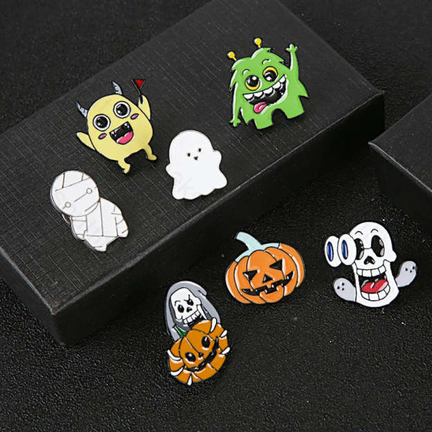 Cartoon Halloween Alloy Pins