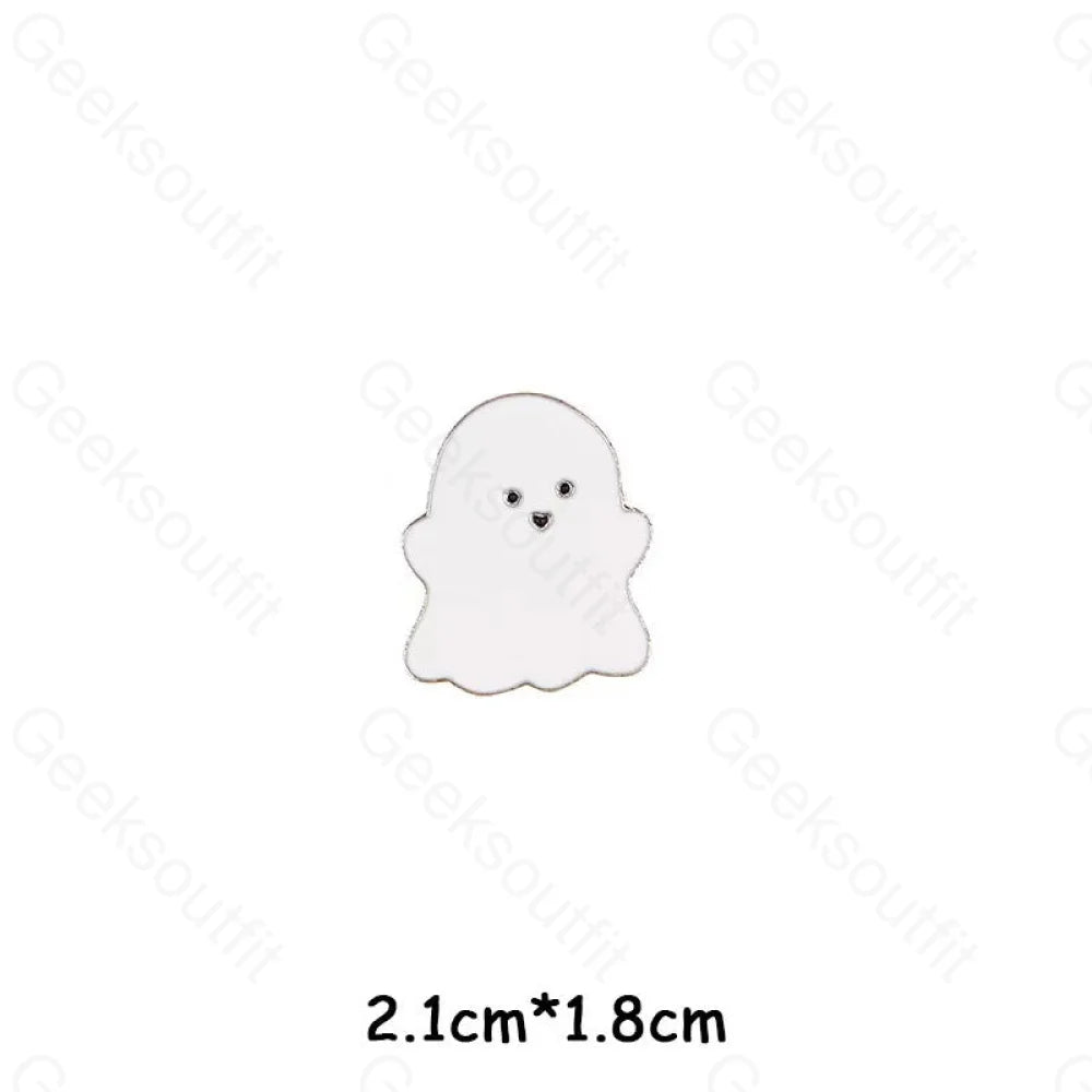 Cartoon Halloween Alloy Pins Ghost 939Hc