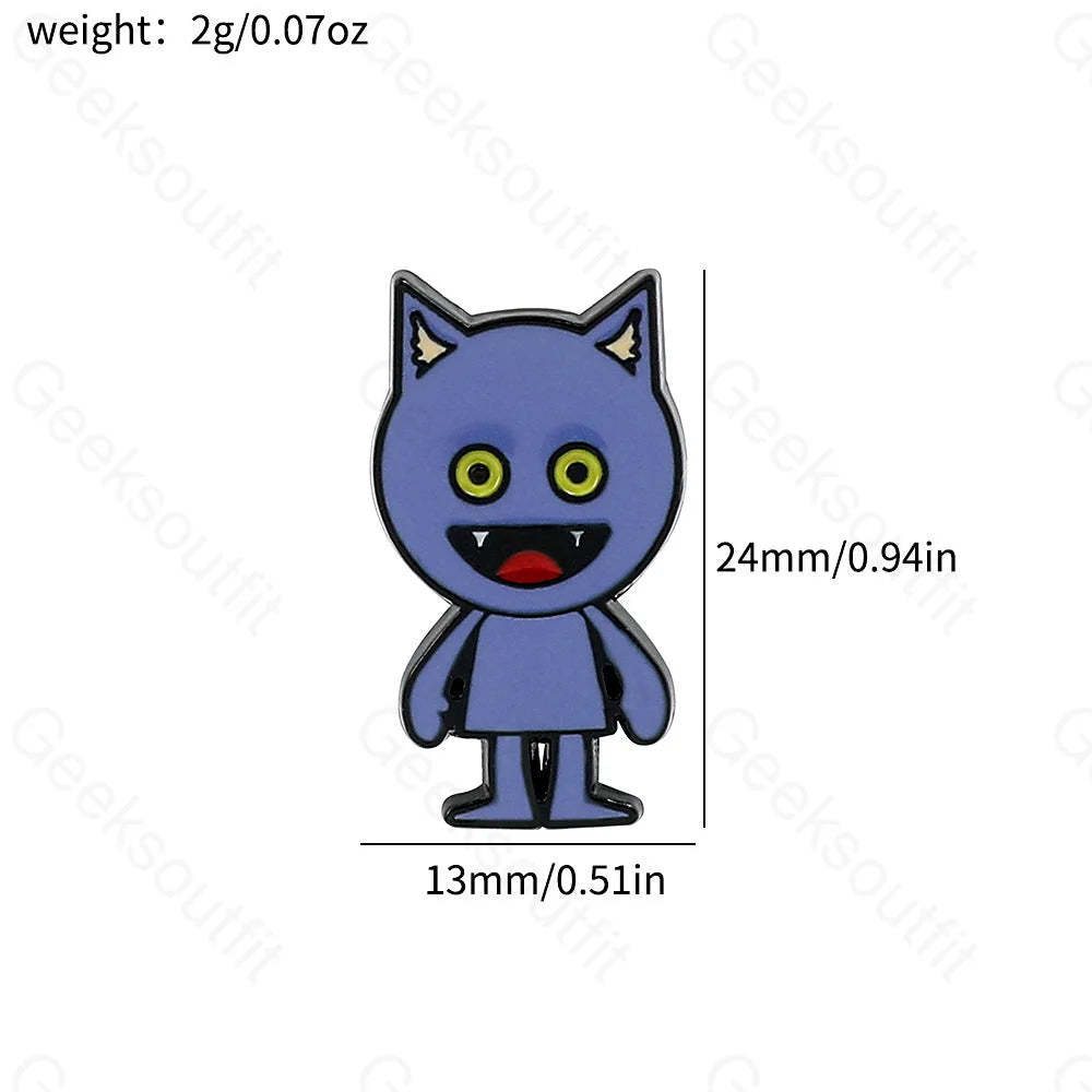 Cartoon Personality Spooky Halloween Pins Xz3071-2