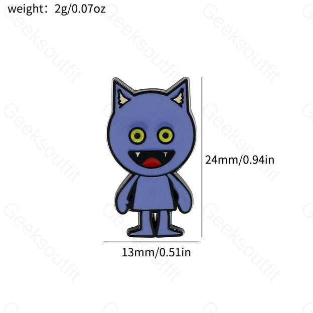 Cartoon Personality Spooky Halloween Pins Xz3071-2