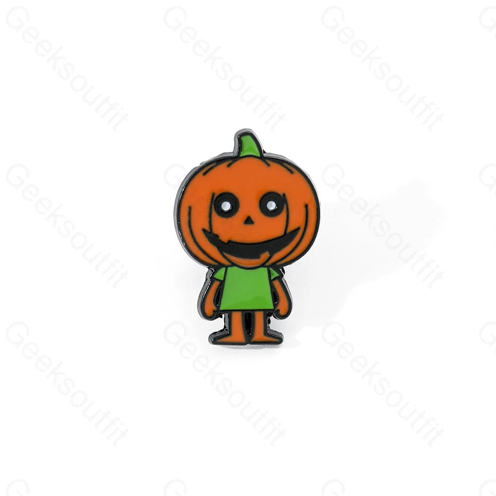 Cartoon Personality Spooky Halloween Pins Xz3071-5