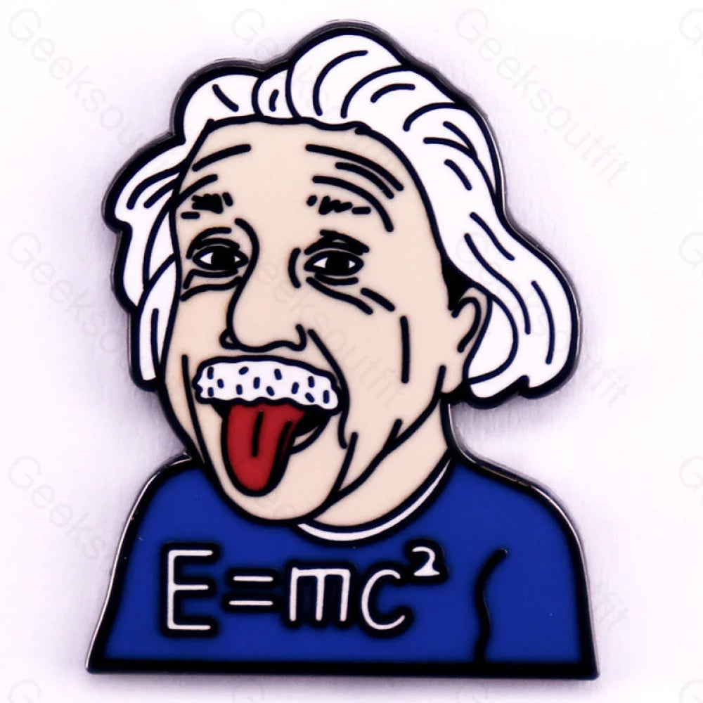 Cartoon Scientist Pins