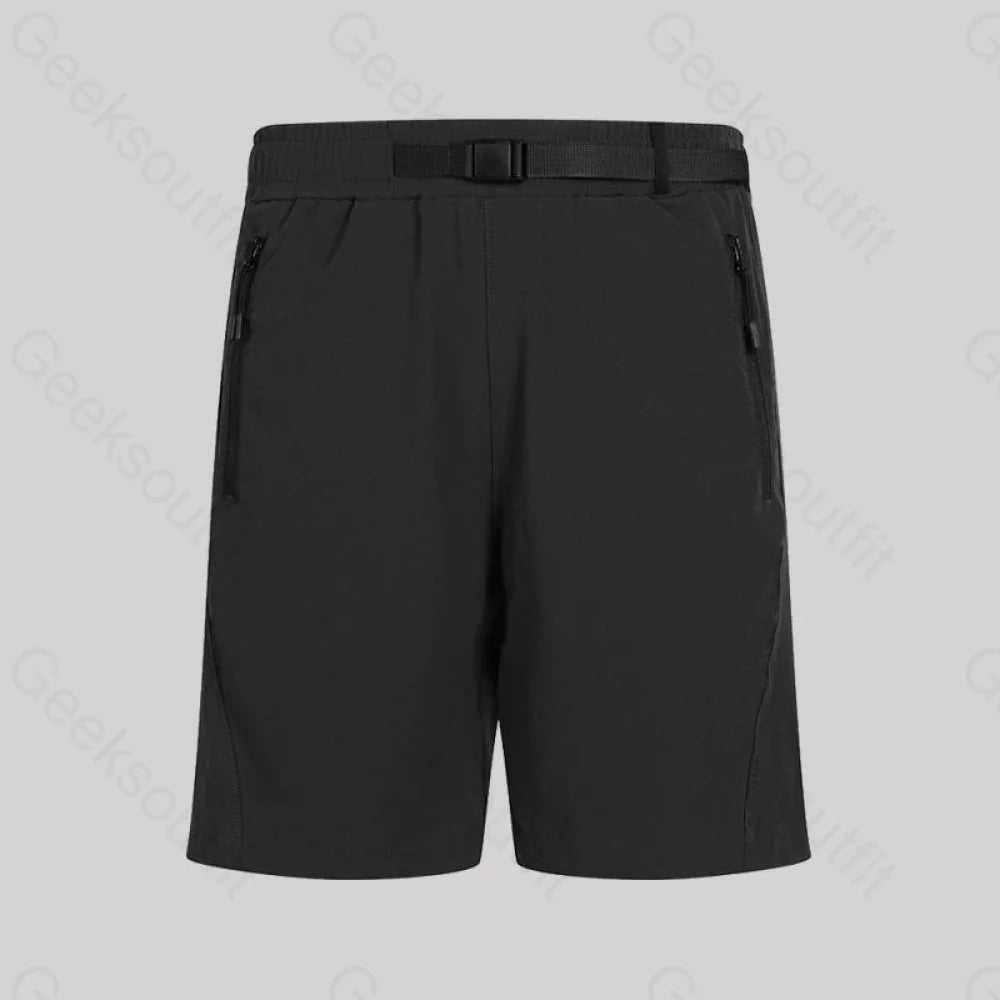 Casual Fashion Geek Shorts Black B69D / M