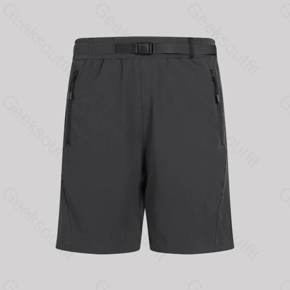 Casual Fashion Geek Shorts Dark Gray B69D / M