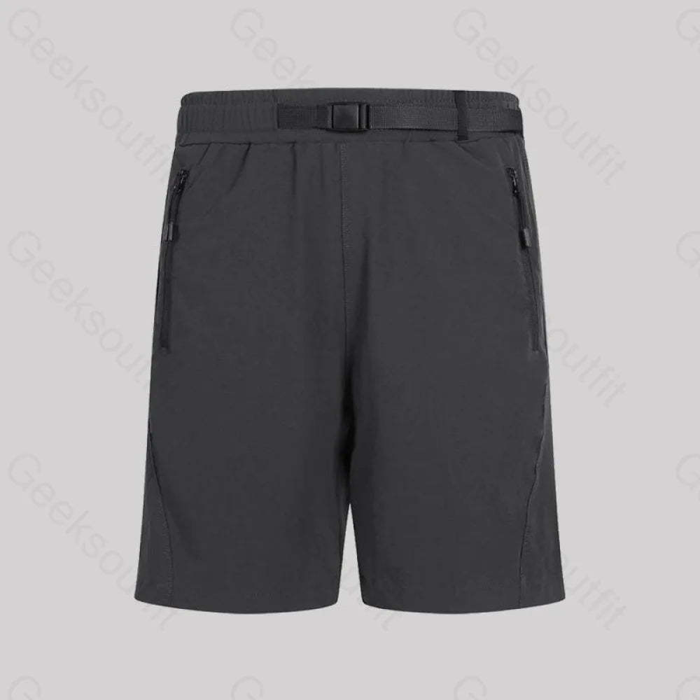 Casual Fashion Geek Shorts Dark Gray B69D / M