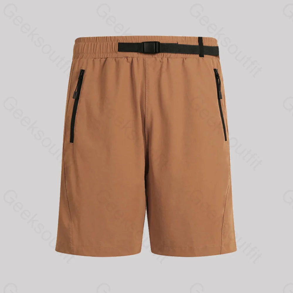 Casual Fashion Geek Shorts Dark Khaki B69D / M