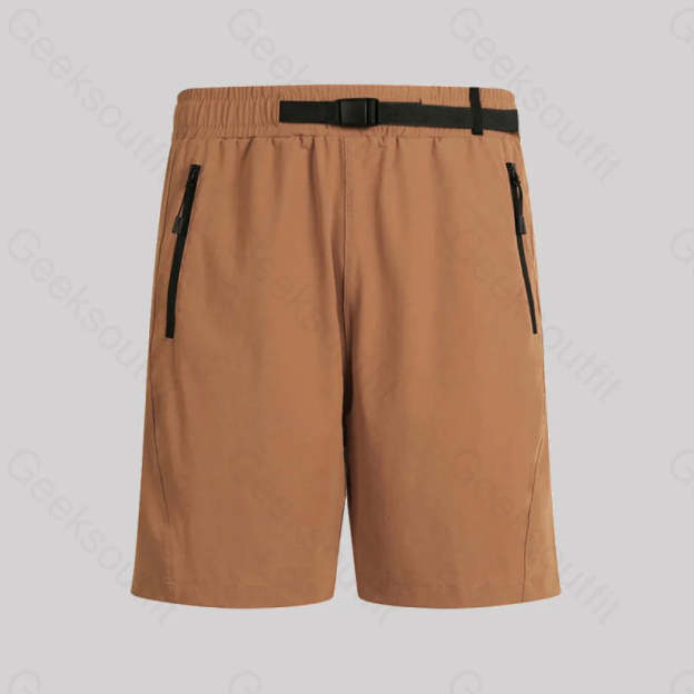 Casual Fashion Geek Shorts Dark Khaki B69D / M