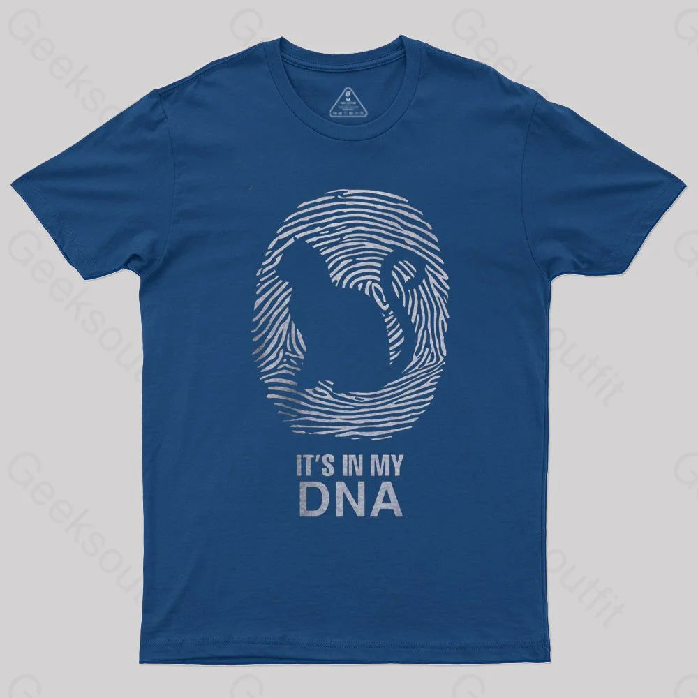 Cat Is In My DNA T-Shirt - Geeksoutfit