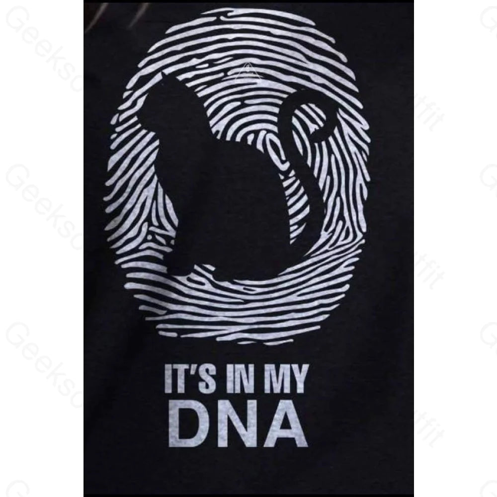 Cat Is In My DNA T-Shirt - Geeksoutfit