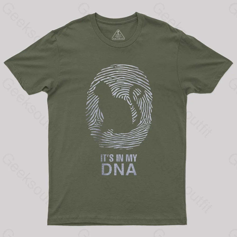 Cat Is In My DNA T-Shirt - Geeksoutfit