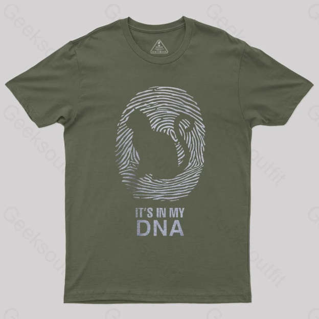Cat Is In My DNA T-Shirt - Geeksoutfit