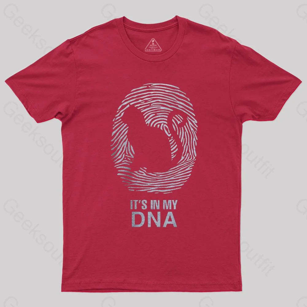 Cat Is In My DNA T-Shirt - Geeksoutfit