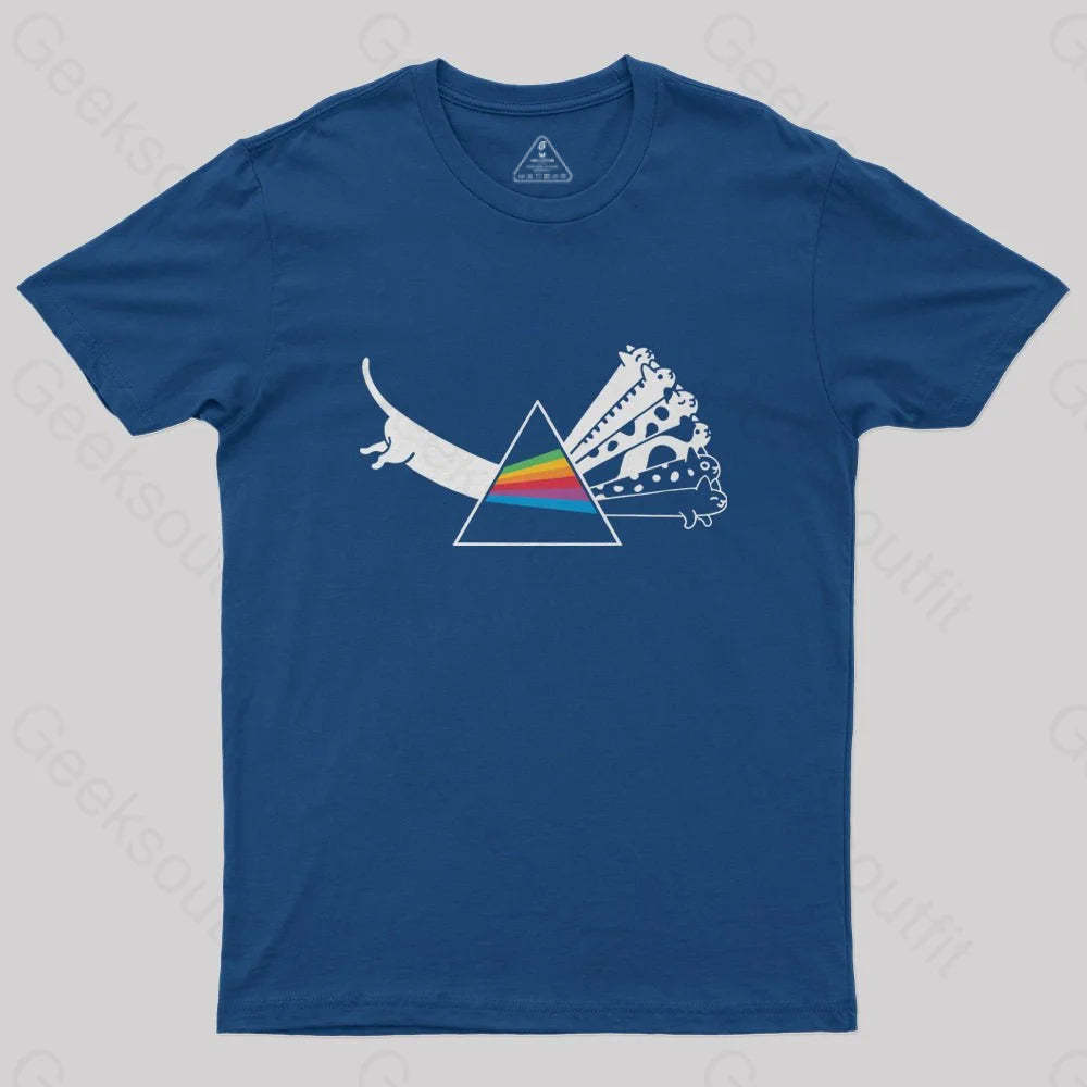 Cat Prism Experiment T-Shirt - Geeksoutfit