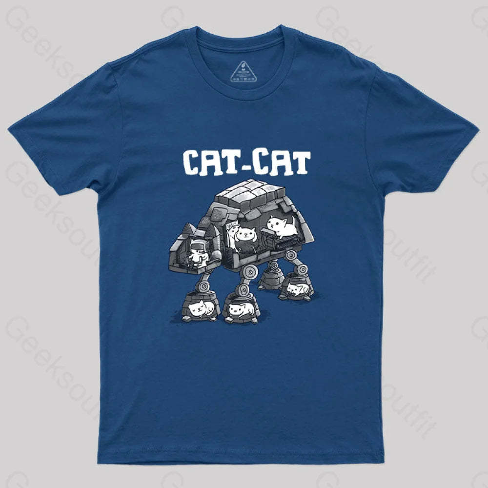 Cat-Cat T-Shirt Navy / S